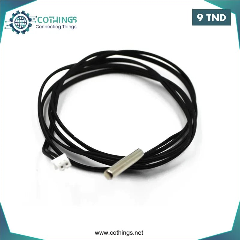 Acheter Capteur de température à thermistance NTC B3950 10K pour STC1000 en Tunisie -  Disponible au meilleur prix sur CoThings