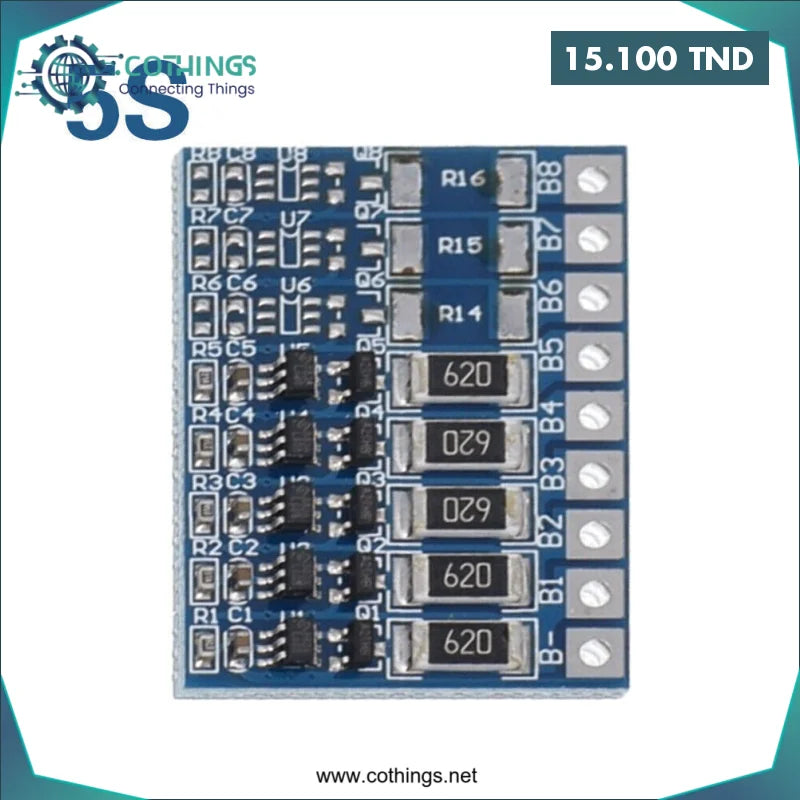 Acheter Carte d'Égalisation pour Batterie au Lithium 5S 18,5V (18650) - 21V en Tunisie -  Disponible au meilleur prix sur CoThings
