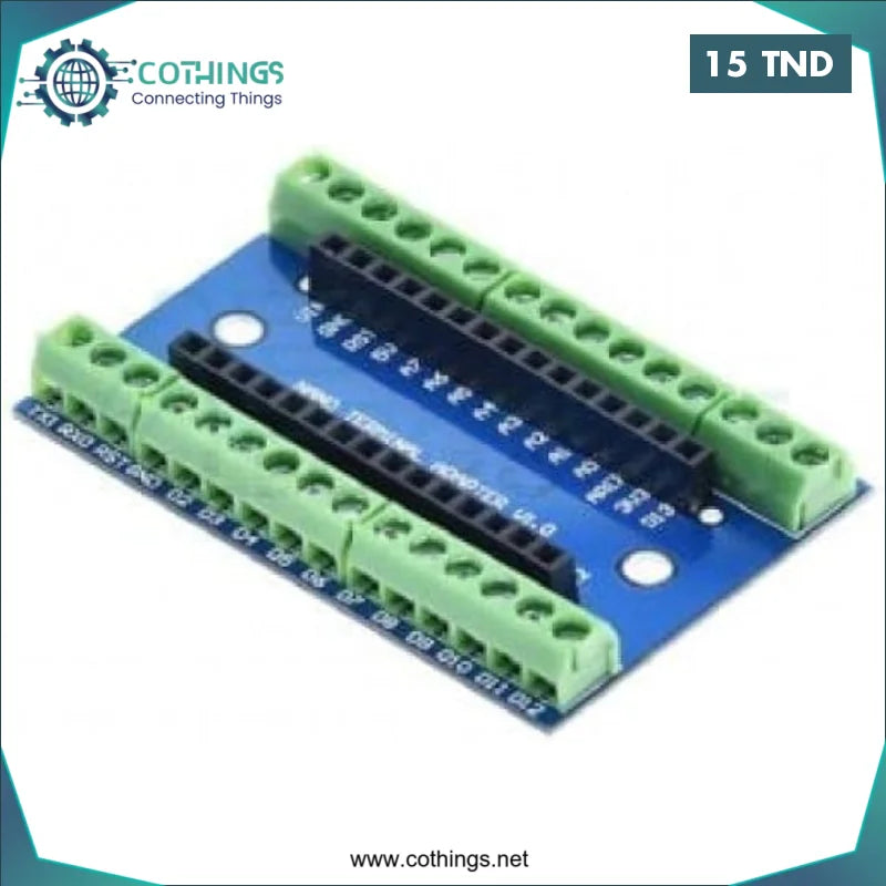 Acheter Carte d'extension NANO IO Shield V1.0 en Tunisie -  Disponible au meilleur prix sur CoThings