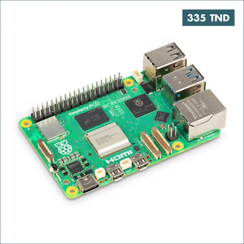 Acheter Carte Raspberry PI 5 4GB en Tunisie -  Disponible au meilleur prix sur CoThings