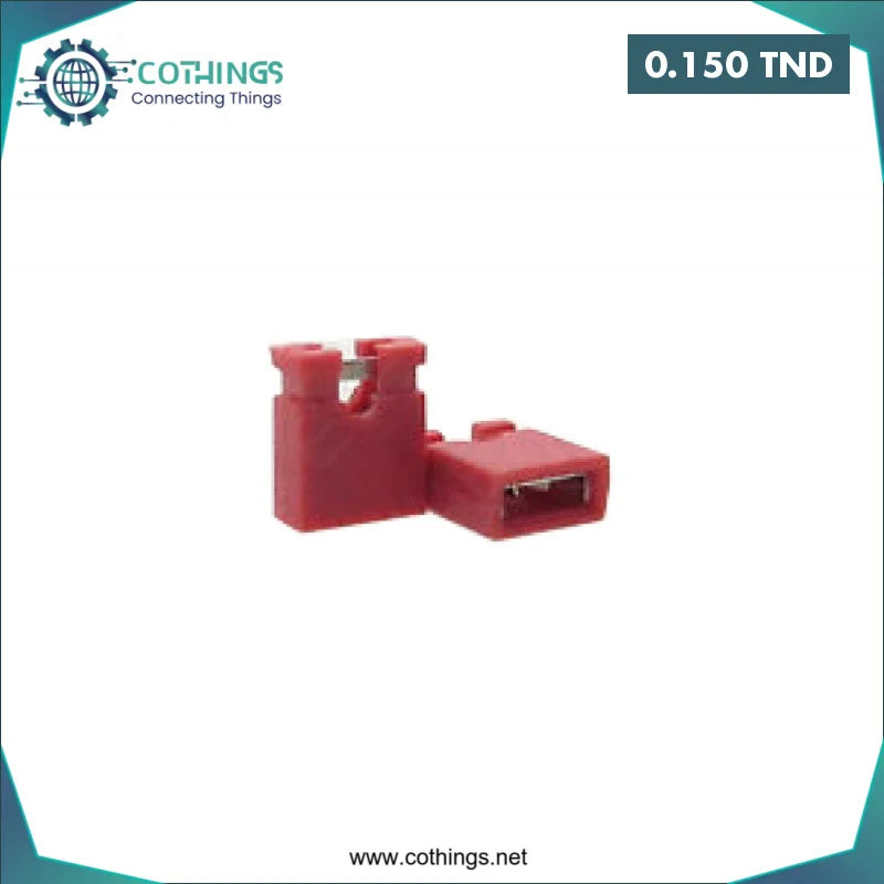 Acheter CAVALIER JUMPER Rouge 2.54MM en Tunisie -  Disponible au meilleur prix sur CoThings