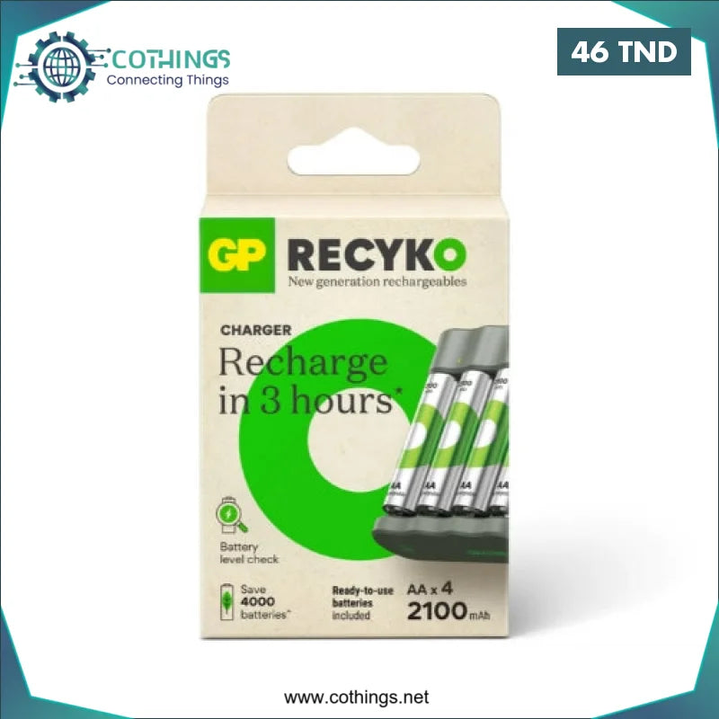 Acheter CHARGEUR GP 2100 MAH BP2 en Tunisie -  Disponible au meilleur prix sur CoThings