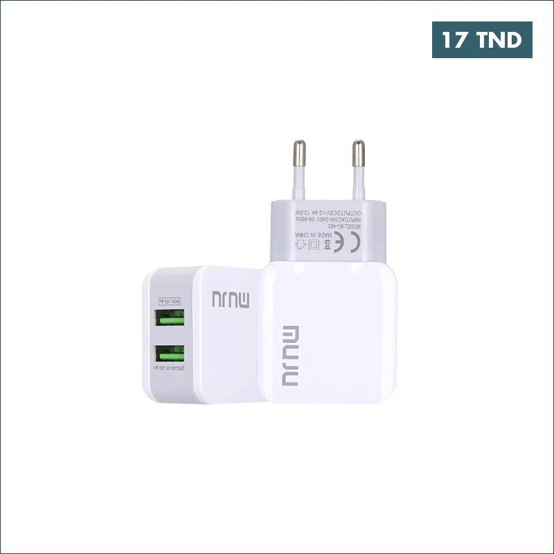 Acheter Adaptateur Double USB + Câble Type-C en Tunisie -  Disponible au meilleur prix sur CoThings