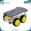 Acheter Châssis de voiture intelligent 4wd double couche pour Arduino en Tunisie - Disponible au meilleur prix sur CoThings