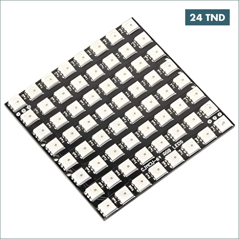 Acheter CJMCU-64 Matrice Led RGB WS2812 5050 RGB 8x8 64 LED Feux de conduite polychromes en Tunisie -  Disponible au meilleur prix sur CoThings