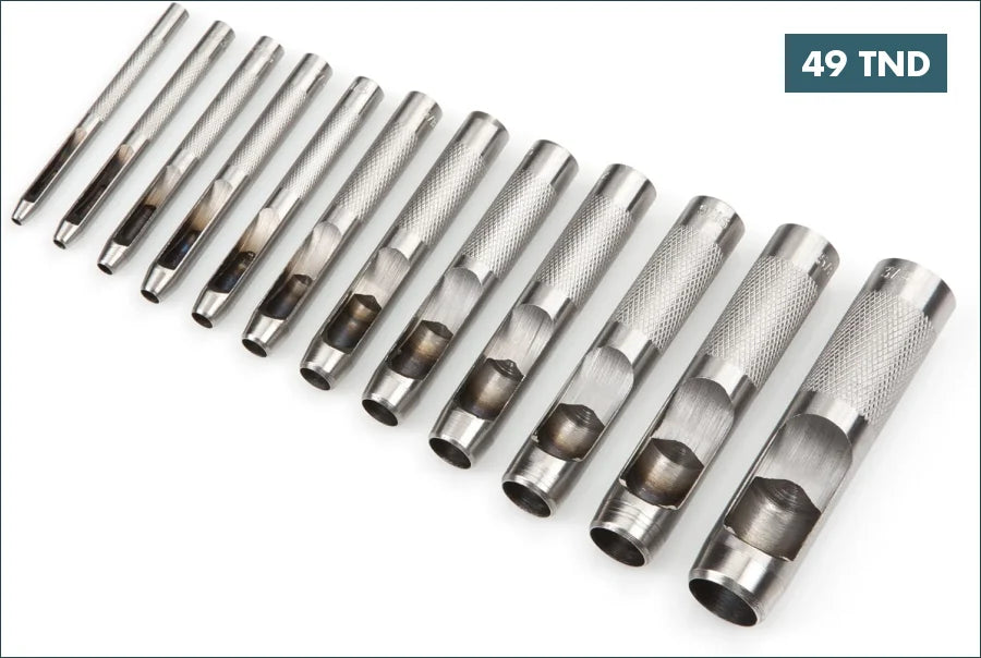 Acheter Coffret de 12 poinçons creux 3-16 mm et étui Harden en Tunisie -  Disponible au meilleur prix sur CoThings