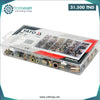 Acheter Coffret Assortiment de 150 Ecrou A Sertir Acier M3 -- M10 YATO en Tunisie - Disponible au meilleur prix sur CoThings