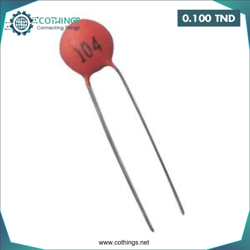 Acheter Condensateur en céramique 104(100nf) 50V en Tunisie -  Disponible au meilleur prix sur CoThings