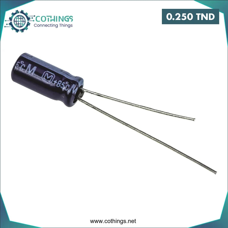 Acheter Condensateur chimique 2.2µF 100V en Tunisie -  Disponible au meilleur prix sur CoThings