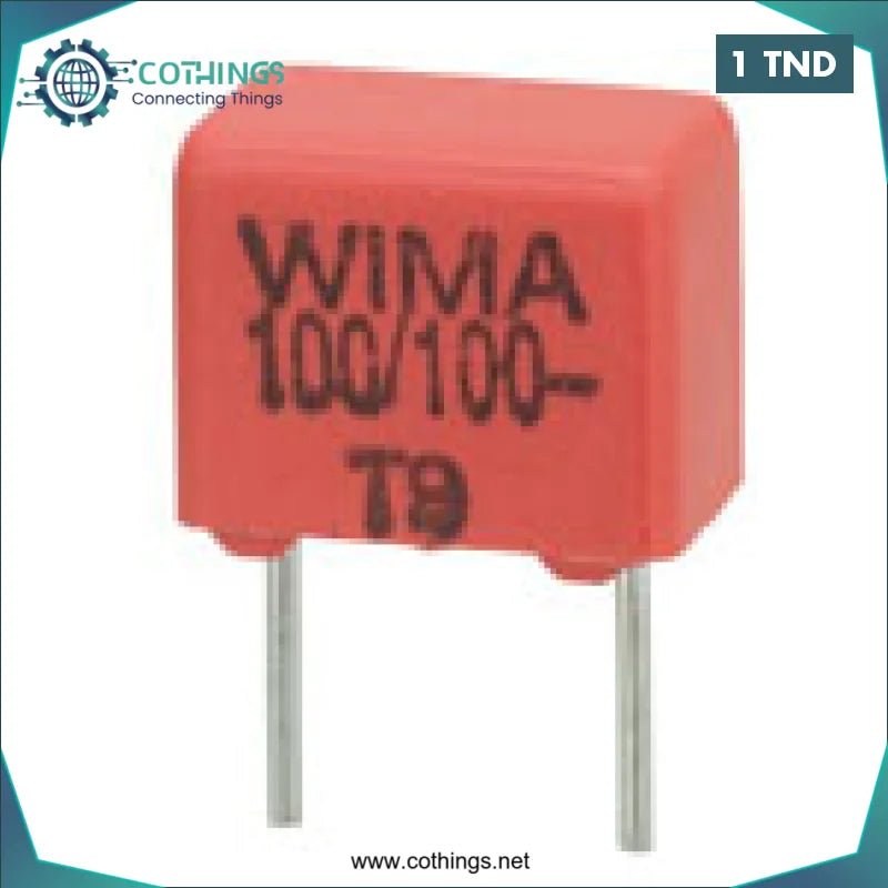 Acheter Condensateur Radial Polypropylène 2200pf 630V en Tunisie -  Disponible au meilleur prix sur CoThings