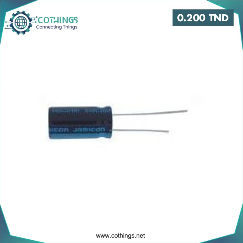 Acheter Condensateurs électrolytiques d’assortiment en aluminium 50V 4.7µF (1 pcs) en Tunisie -  Disponible au meilleur prix sur CoThings