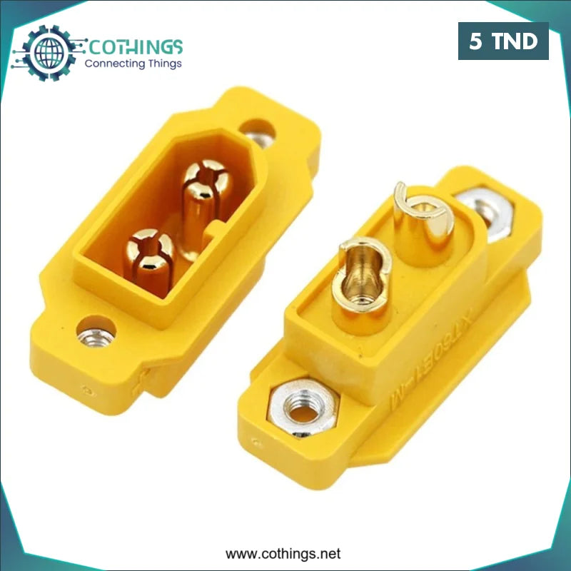 Acheter Connecteur Amass XT60E-F femelle en Tunisie -  Disponible au meilleur prix sur CoThings