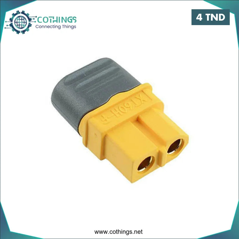 Acheter Connecteur Amass XT60H-F femelle en Tunisie -  Disponible au meilleur prix sur CoThings