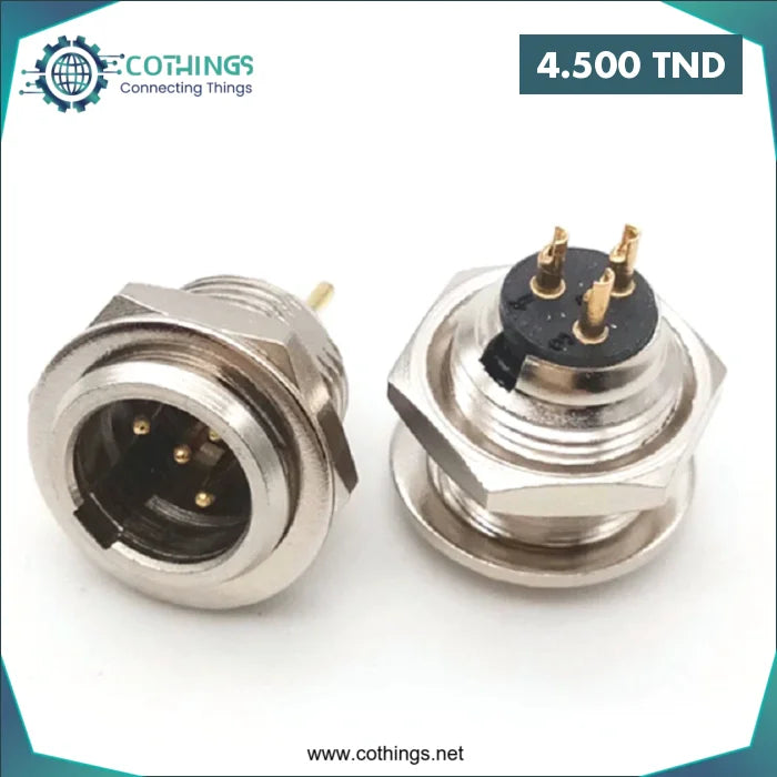 Acheter Connecteur Mini XLR 3 broches prise male en Tunisie -  Disponible au meilleur prix sur CoThings