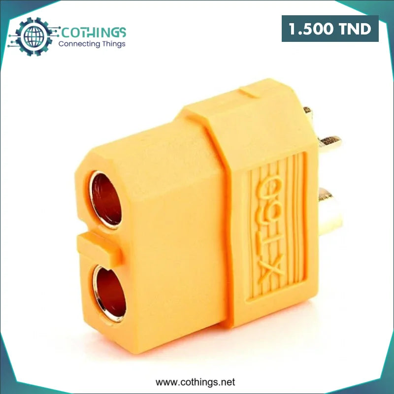 Acheter Connecteurs haute intensité XT60 femelle en Tunisie -  Disponible au meilleur prix sur CoThings
