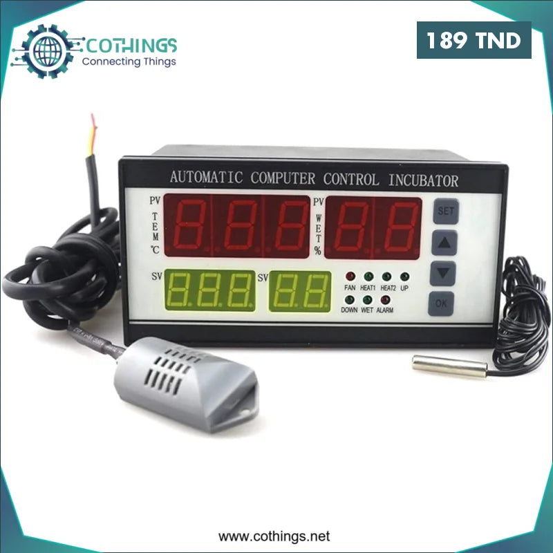 Acheter Contrôleur d'incubateur d'œufs automatique XM-18 (Triple carte électronique) en Tunisie -  Disponible au meilleur prix sur CoThings
