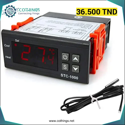 Contrôleur de température numérique STC-1000 AC110-220V