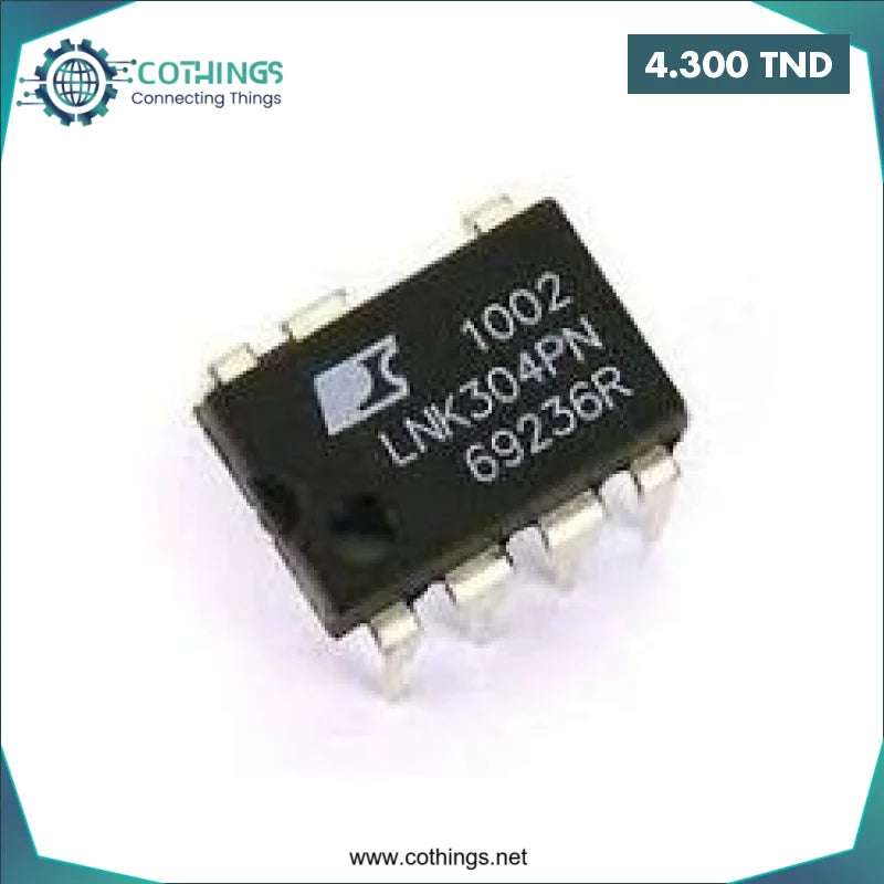 Acheter Convertisseur AC/DC LNK304PN. boîtier DIP-7P original en Tunisie -  Disponible au meilleur prix sur CoThings