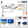Acheter Convertisseur RCA vers HDMI - Adaptateur vidéo Mini AV - Compatible 1080P - Blanc en Tunisie - Disponible au meilleur prix sur CoThings