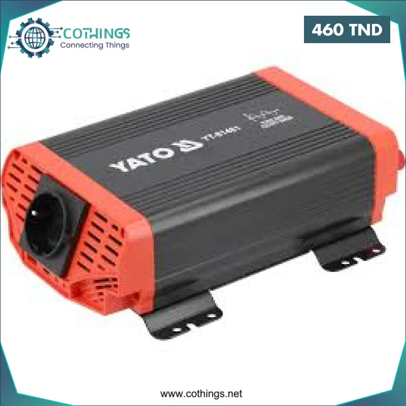 Acheter Convertisseur de tension 300W 12V DC/230VAC en Tunisie -  Disponible au meilleur prix sur CoThings