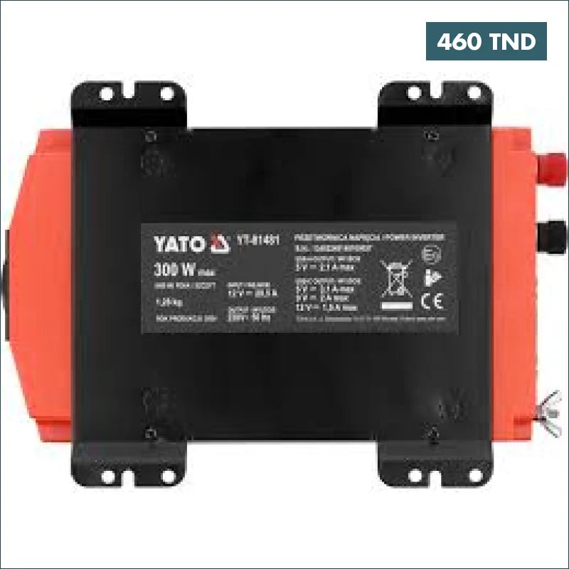 Acheter Convertisseur de tension 300W 12V DC/230VAC en Tunisie -  Disponible au meilleur prix sur CoThings