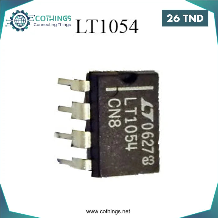 Acheter Convertisseurs de tension à condensateur commuté LT1054 d’origine avec régulateurs en Tunisie -  Disponible au meilleur prix sur CoThings