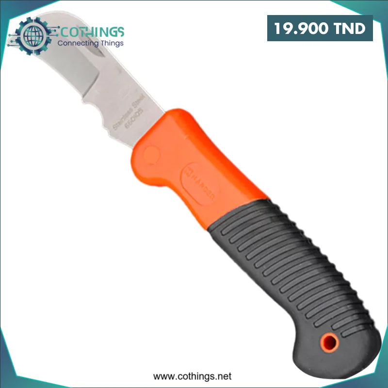 Acheter Couteau électrique professionnel à lame incurvée 185 mm HARDEN en Tunisie -  Disponible au meilleur prix sur CoThings