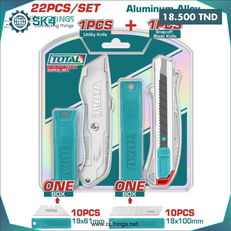 Acheter Cutter Métallique Alum (Jeu de 2 pcs) Ref THT515226 Total en Tunisie -  Disponible au meilleur prix sur CoThings