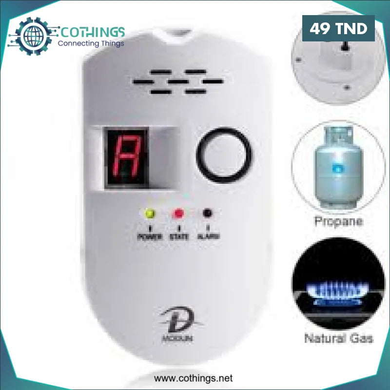 Acheter Détecteur de Fuite de Gaz prise 220V AVEL AL-GS en Tunisie -  Disponible au meilleur prix sur CoThings