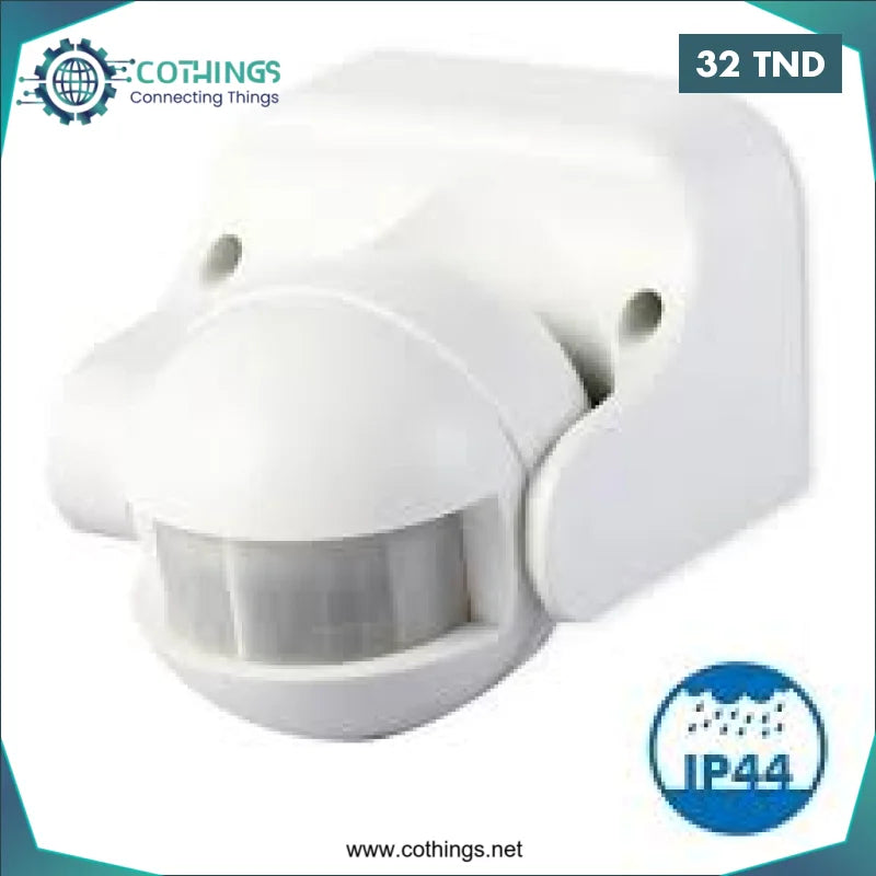 Acheter DETECTEUR DE MOUVEMENT BLANC 180 DEGRES AVEL en Tunisie -  Disponible au meilleur prix sur CoThings