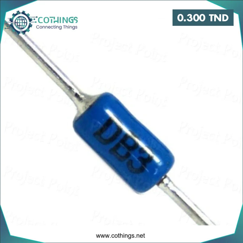 Acheter DIAC (THT) DB3 déclencheur. ~30V en Tunisie -  Disponible au meilleur prix sur CoThings