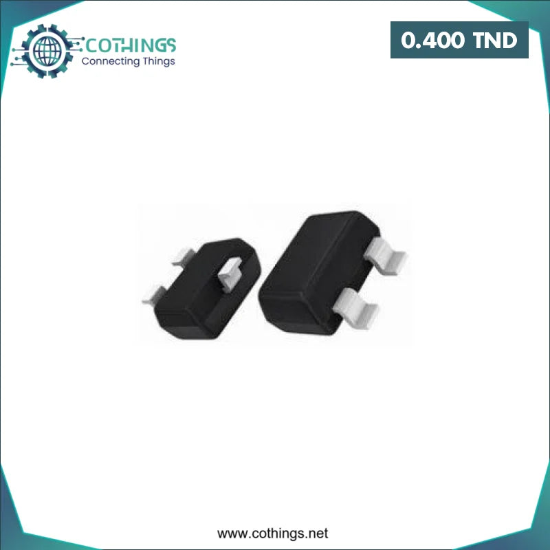 Acheter Diode Zener (CMS) BZX84C5V1 5.1V. 0.35W. boîtier SOT-23 en Tunisie -  Disponible au meilleur prix sur CoThings