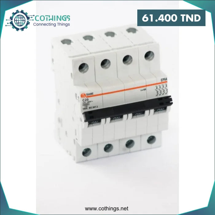 Acheter Disjoncteur 4*16A EP60 6KA CC SIAME en Tunisie -  Disponible au meilleur prix sur CoThings