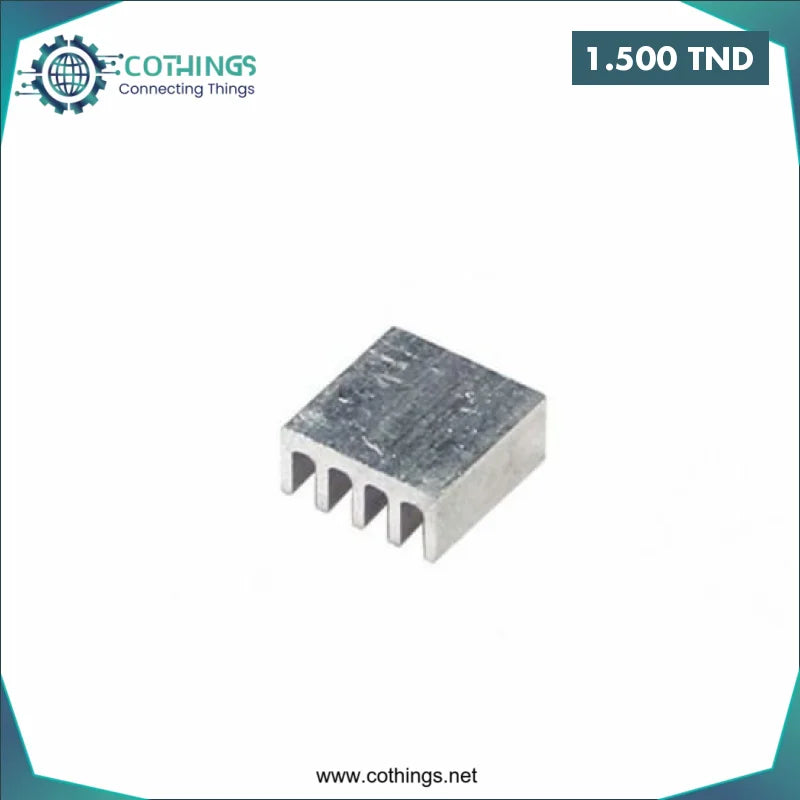 Acheter Dissipateur thermique avec ruban gommé pour A4988 DRV8825 en Tunisie -  Disponible au meilleur prix sur CoThings