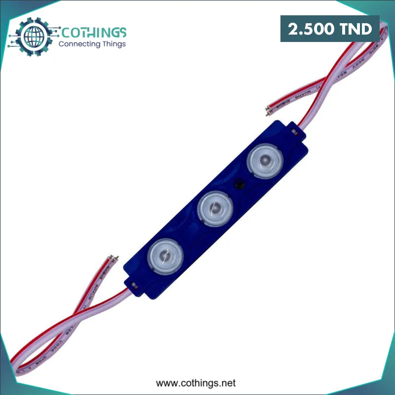 Acheter Domino LED 3030-7520 1.5W 4000K Bleu en Tunisie -  Disponible au meilleur prix sur CoThings