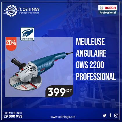 Meuleuse angulaire GWS 2200 Professional BOSCH
