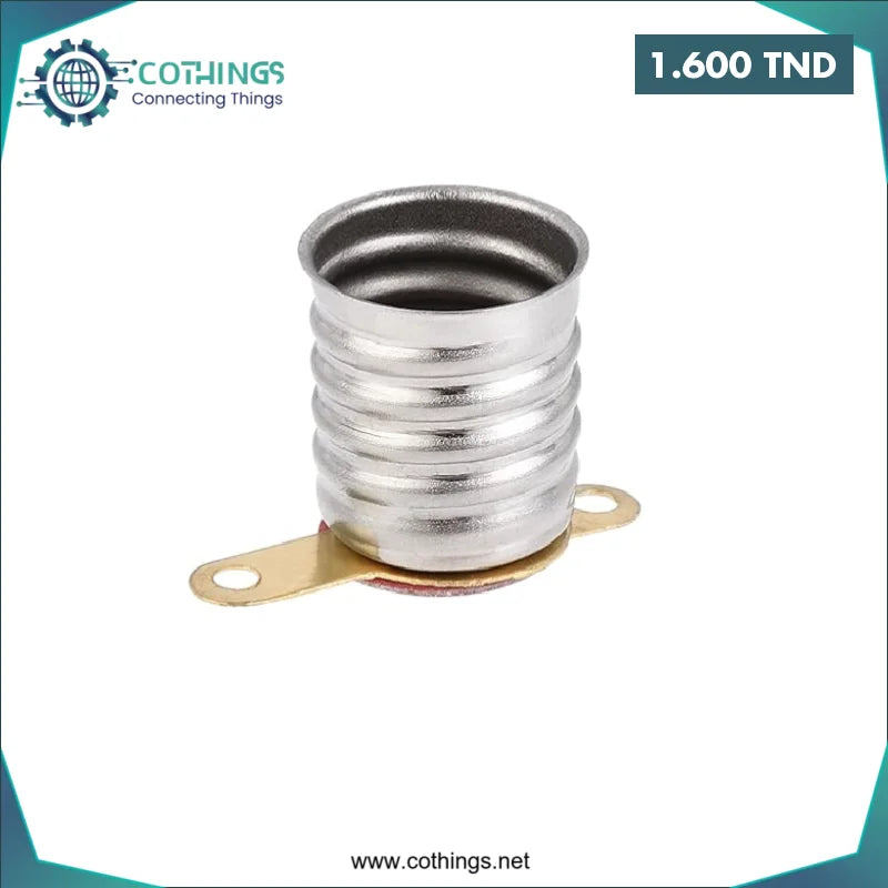 Acheter Douille E10 nickelée type en Tunisie -  Disponible au meilleur prix sur CoThings