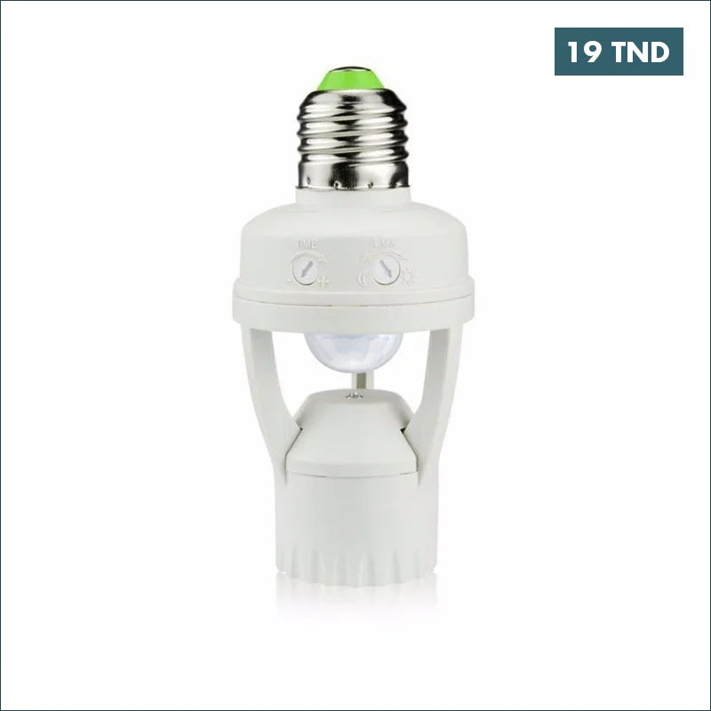 Acheter Douille E27 avec Detecteur de Mouvement AVEL en Tunisie -  Disponible au meilleur prix sur CoThings