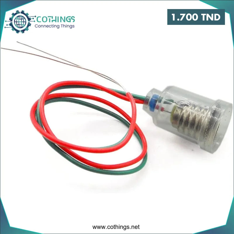Acheter Douille avec fils conducteurs de 21,6 cm pour ampoules miniatures à vis E10 en Tunisie -  Disponible au meilleur prix sur CoThings