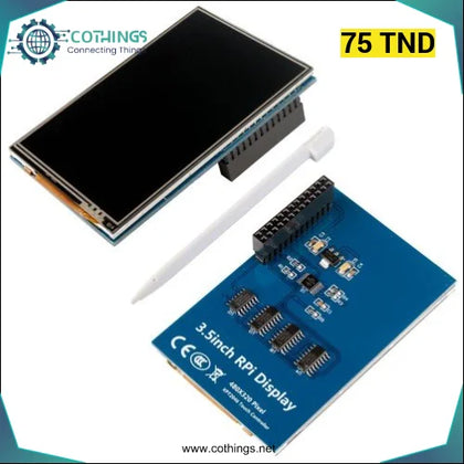 Ecran LCD tactile 3,5 pouces pour Raspberry PI 3/ 4 avec stylet