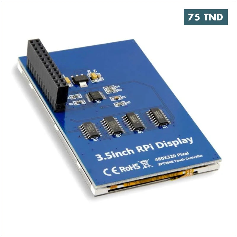 Acheter Ecran LCD tactile 3,5 pouces pour Raspberry PI 3/ PI 4 avec stylet en Tunisie -  Disponible au meilleur prix sur CoThings