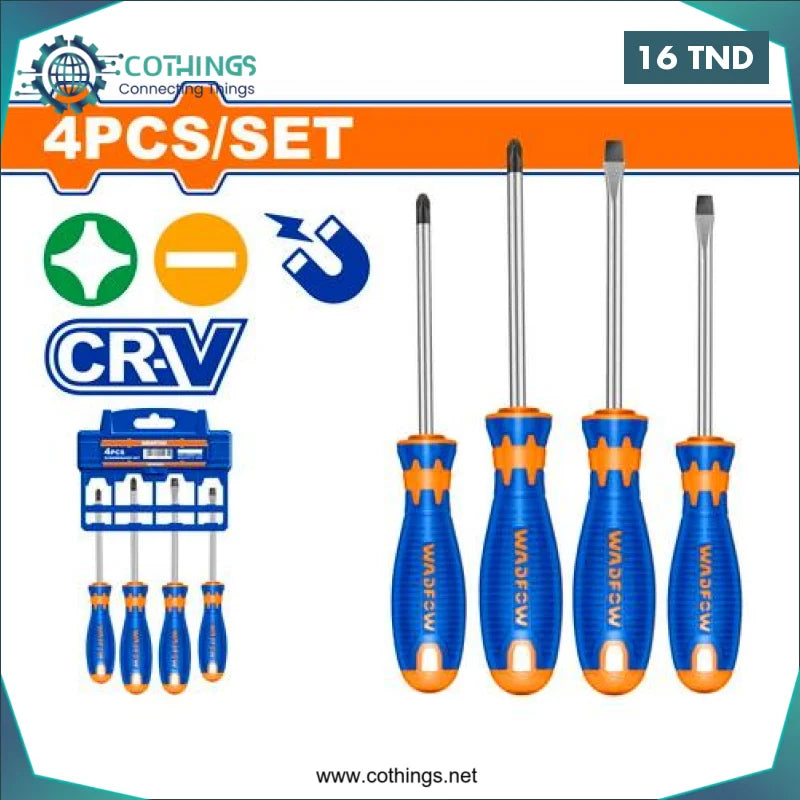 Acheter Ensemble De Tournevis De 4 Pièces en Tunisie -  Disponible au meilleur prix sur CoThings