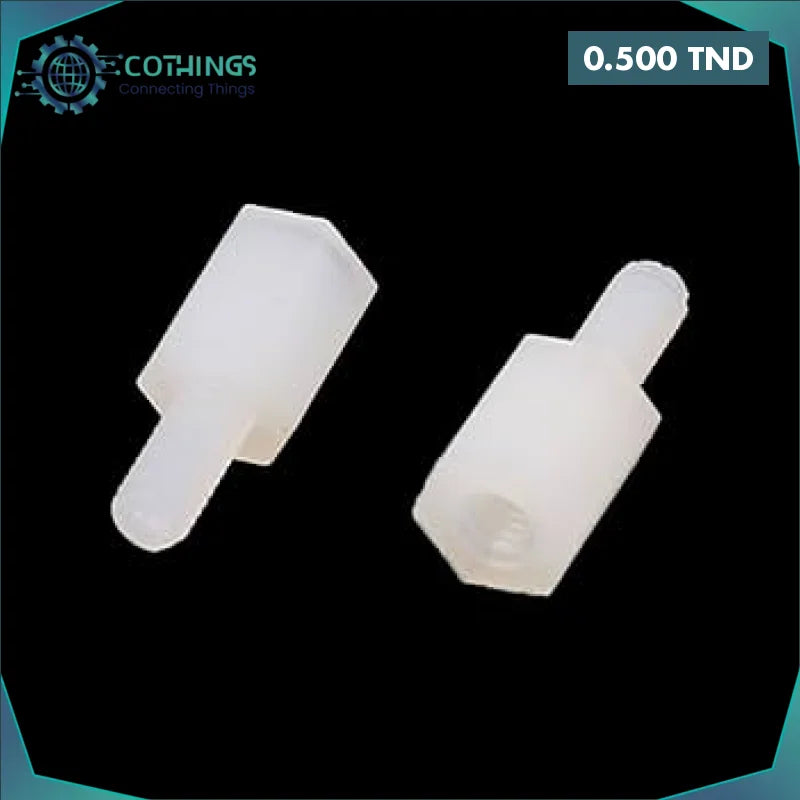 Acheter Entretoise vis M3 10x6mm mâle femelle en Tunisie -  Disponible au meilleur prix sur CoThings