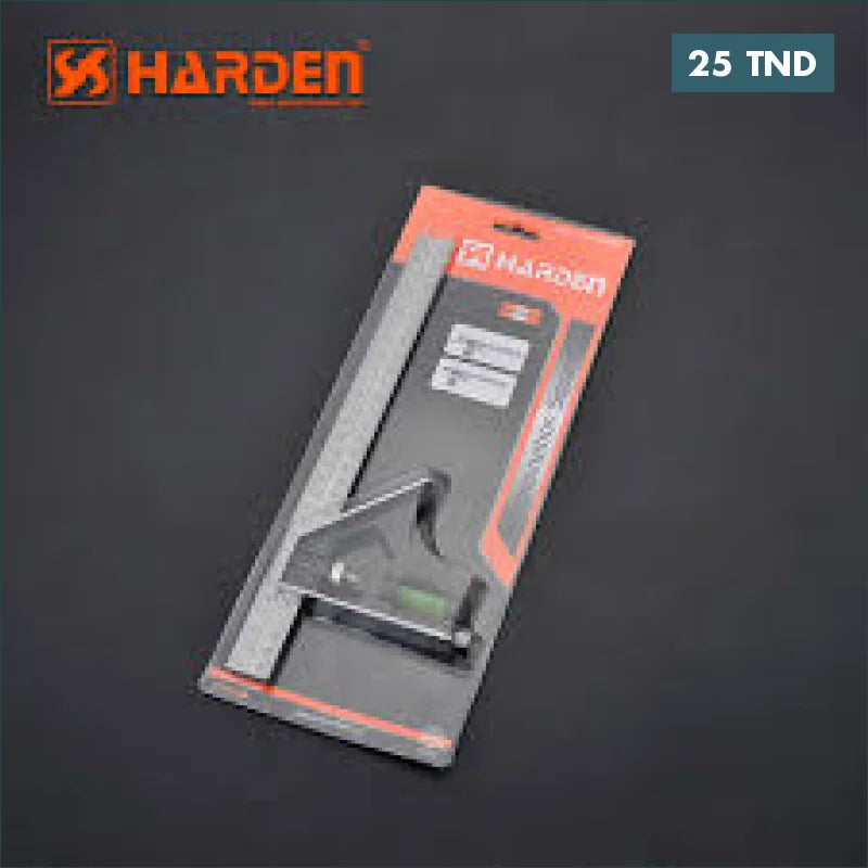 Acheter Équerre combinée à base en aluminium de 300 mm Harden 580720 en Tunisie -  Disponible au meilleur prix sur CoThings