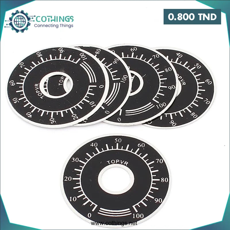 Acheter Etiquette de potentiomètre numérique cardon en Tunisie -  Disponible au meilleur prix sur CoThings