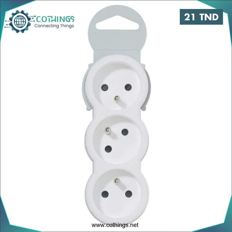 Acheter Fiche Multiprise LEGRAND avec 3 Prises Frontales avec Terre en Tunisie -  Disponible au meilleur prix sur CoThings