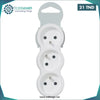 Acheter Fiche Multiprise LEGRAND avec 3 Prises Frontales avec Terre en Tunisie - Disponible au meilleur prix sur CoThings