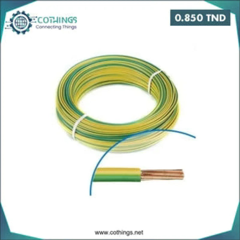 Acheter Fil Souple 1mm Vert-jaune/Bleu/Rouge/Noir ( 1 Metre ) en Tunisie -  Disponible au meilleur prix sur CoThings