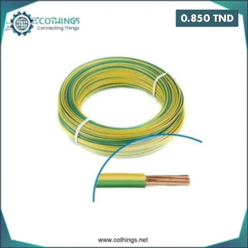 Acheter Fil Souple 1mm Vert-jaune/Bleu/Rouge/Noir ( 1 Metre ) en Tunisie -  Disponible au meilleur prix sur CoThings