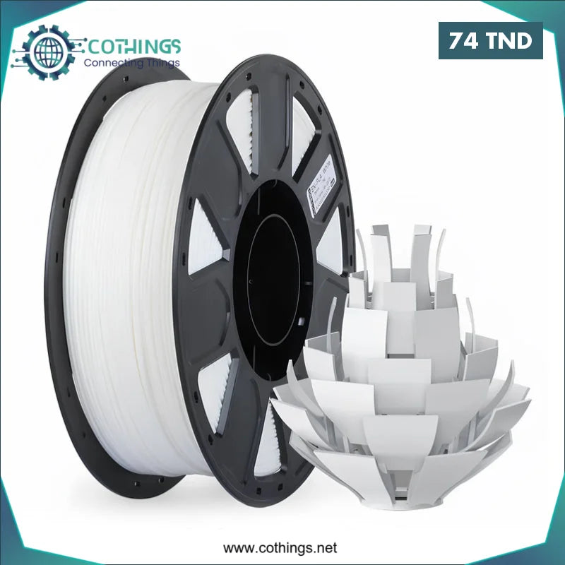 Acheter Filament Creality Ender-PLA 1,0 kg 1,75 mm blanc en Tunisie -  Disponible au meilleur prix sur CoThings